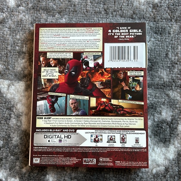 Deadpool, Spider-Man 1 & 3, Blade Trinity DVDs/Blu-ray - Picture 12 of 12